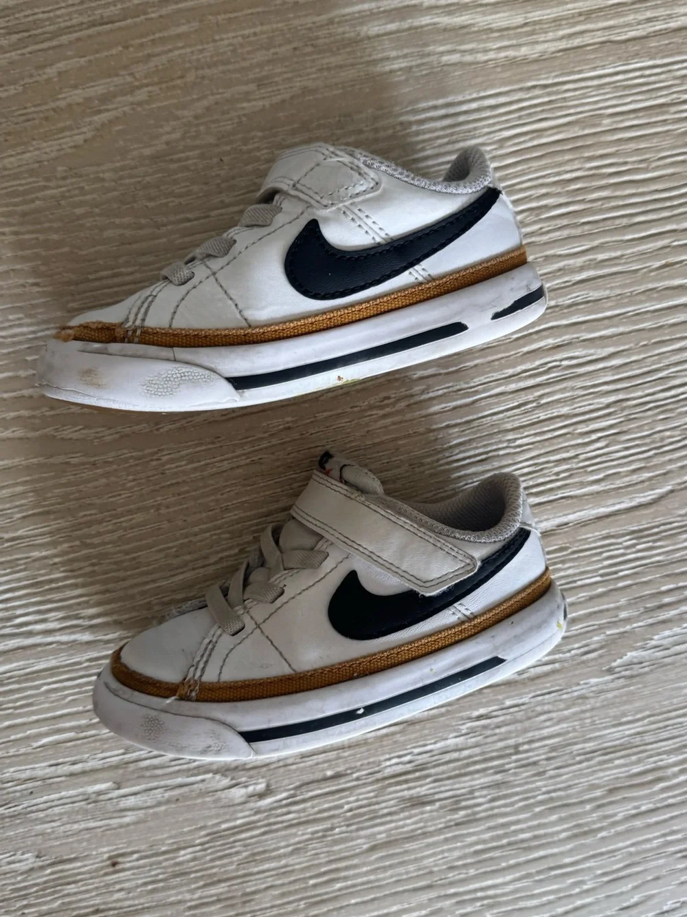 Nike White / Black Court Legacy Toddler 7C